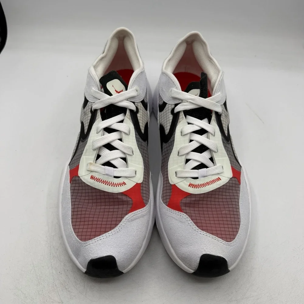 Air Jordan Delta 3 Low Shoes Mens Sz 10.5 White/Chile Red Sneakers DN2647-160